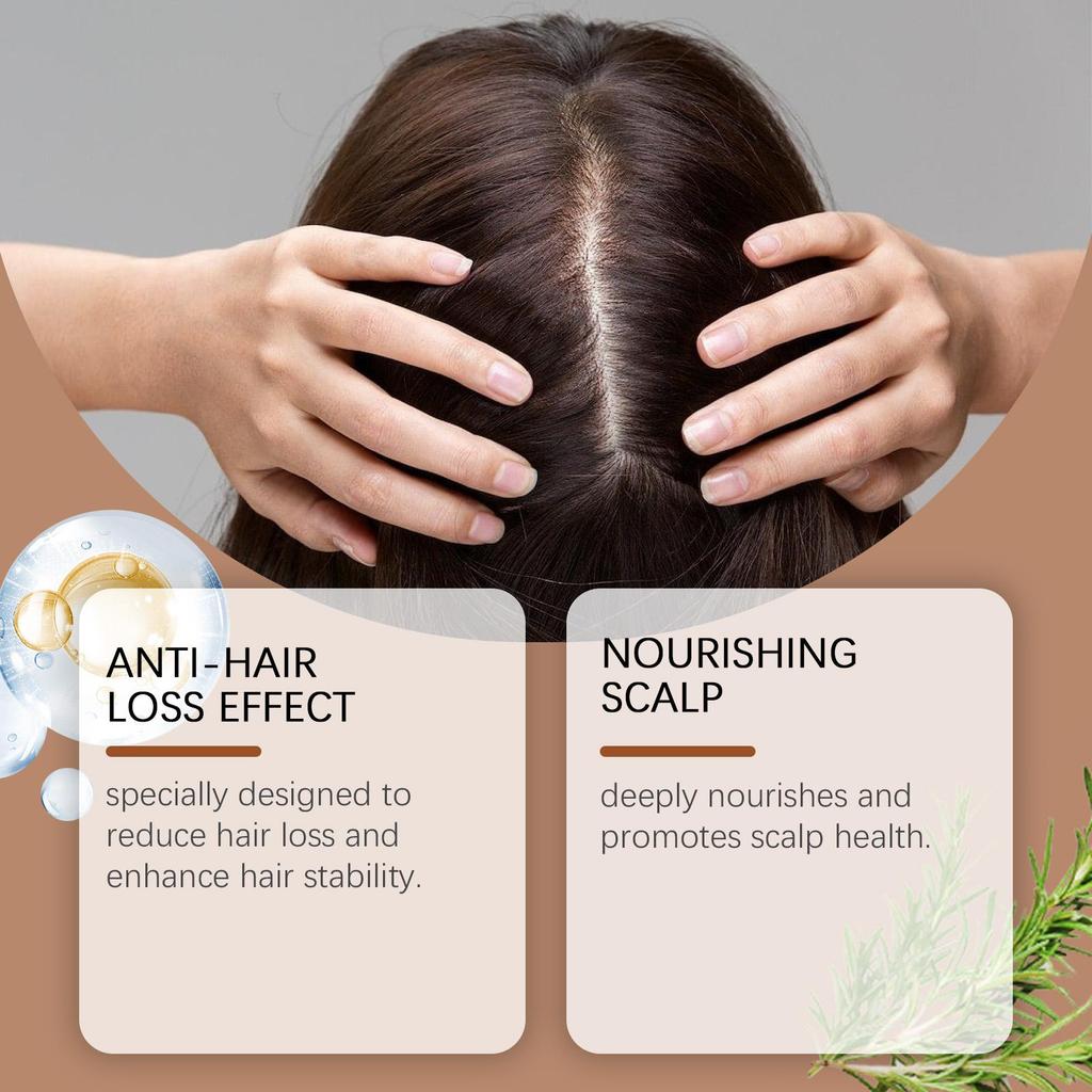 Hoegoa Moisturizing Hair Shampoo For Dry Damaged Hair Nourishing Scalp Care Smooth Strong Hair Daily Cleansing 118ML