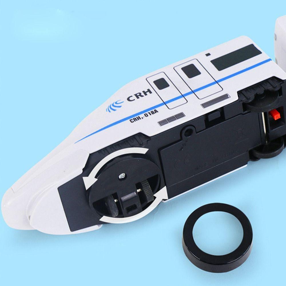 With Sound Light High-speed Railway Train Toys Simulation Harmony Rail-car  Children Gift