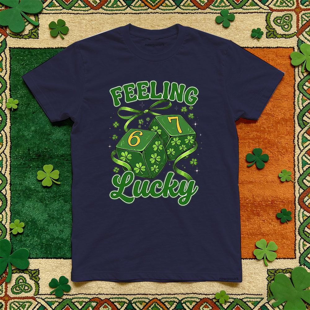 

Saint Patrick green printed T shirt Unisex lucky Irish Retro cotton Casual funny festival Unisex Adult Party tee 3XL