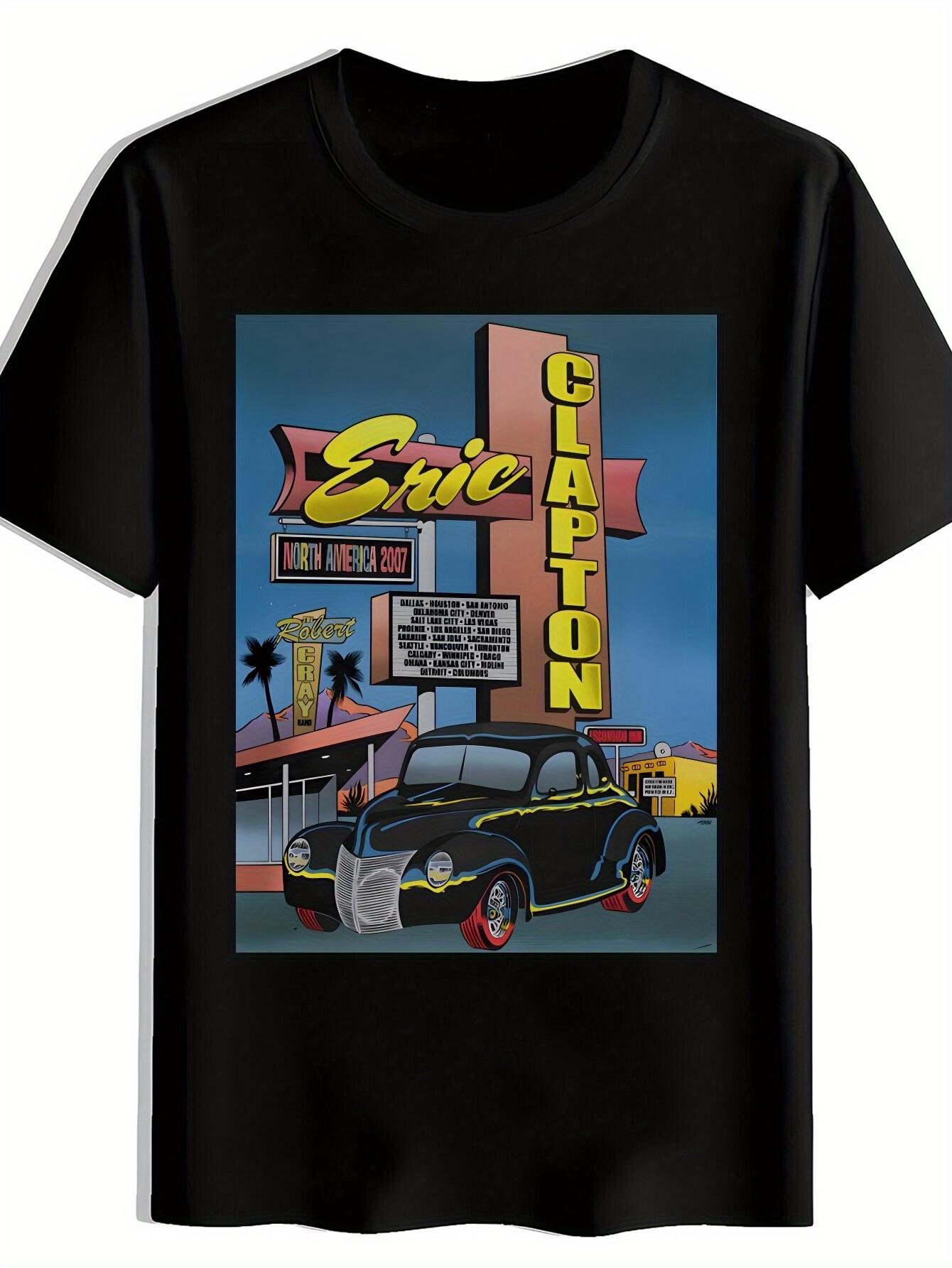 Vintage Rock Band Graphic T-shirt - STRAY CAT S
