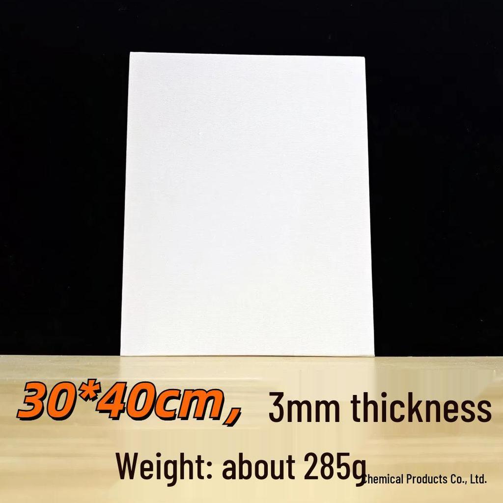 3MM Thin Canvas Drawing Board: Portable Pure Cotton Oil & Acrylic Painting Board for Art Students and Professionals