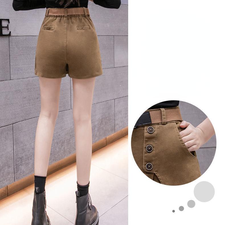 Pantaloni scurți de modă A-Line pentru femei Pantaloni de fustă cu talie înaltă de vară Pantaloni de fustă subțiri Streetwear