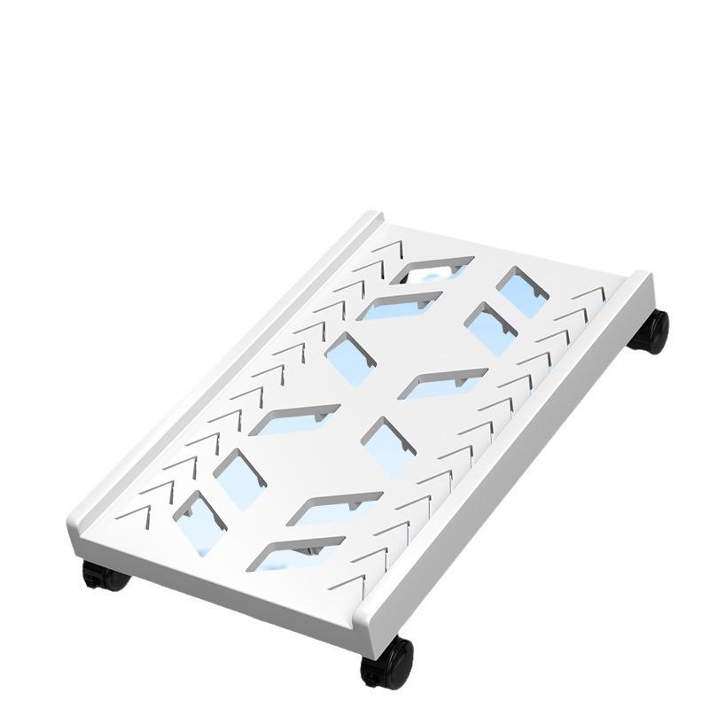 Movable Desktop Computer Stand and Storage Rack