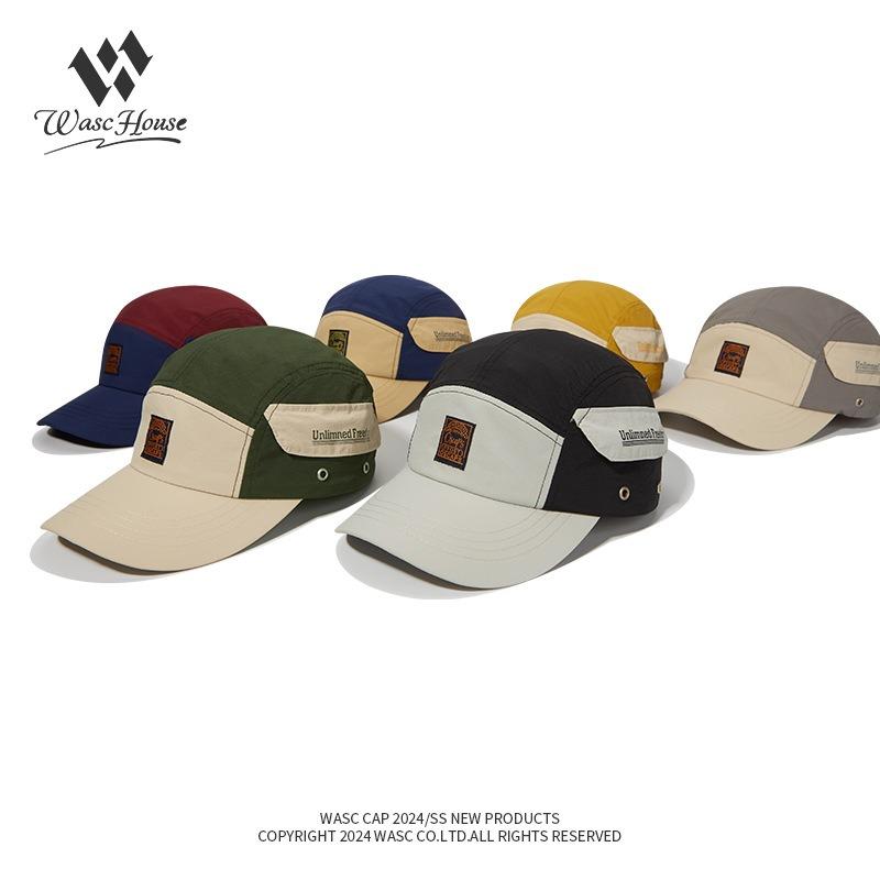 Quick-drying baseball cap Men's thin outdoor sports sun hat Fully sealed color matching sunscreen cap