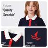 Navigare Girls' Long Sleeve Polo T-shirt
