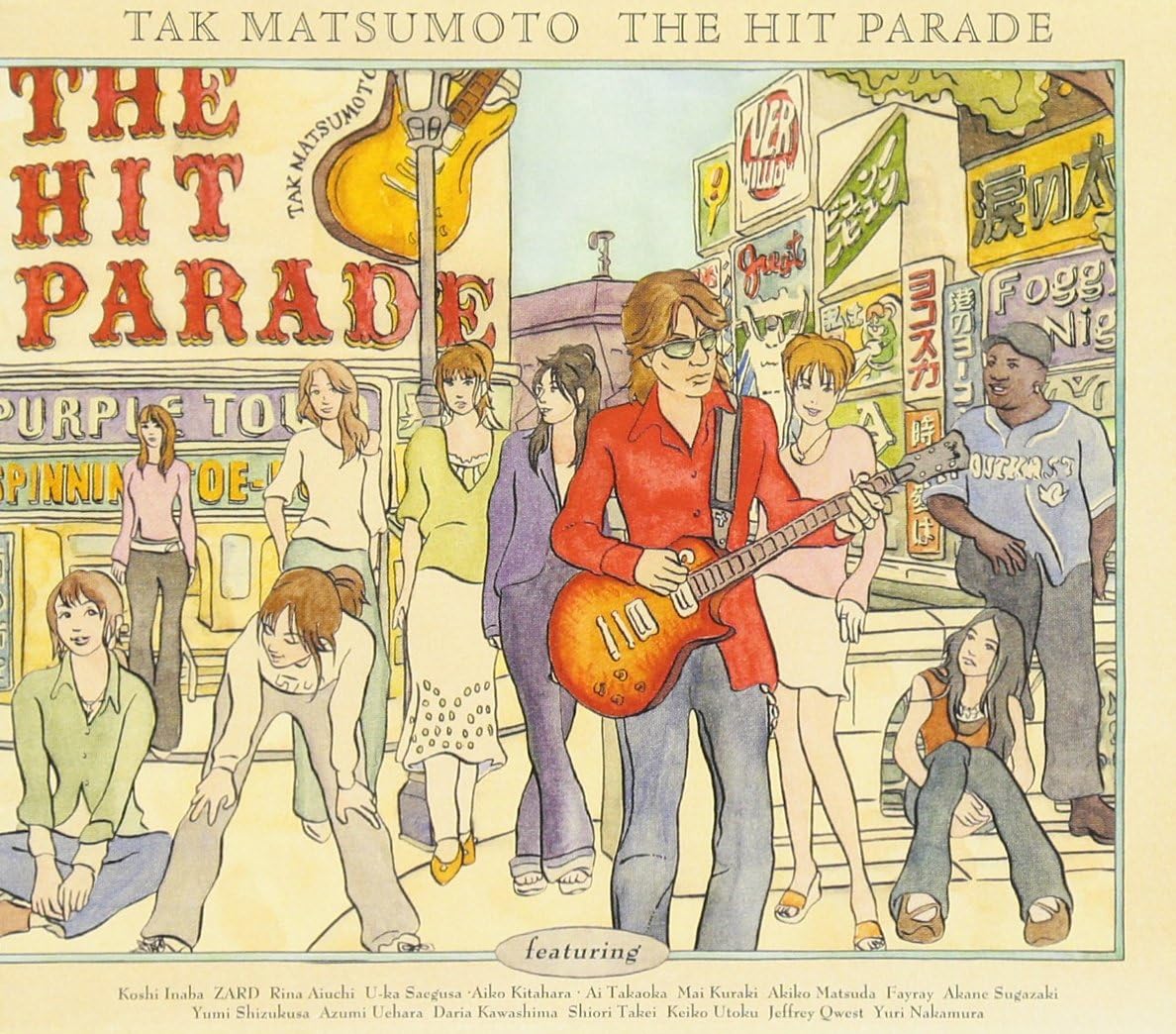 

CD ТАК МАТСУМОТО - The Hit PARADE BMCV8009PROMO ROOMS 2003 Япония ОбиЯпонская Поп/Рок Б/У