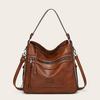 Women's Crossbody Purse: New Fashion Large Capacity Tote Handbag, European Single Shoulder Bag