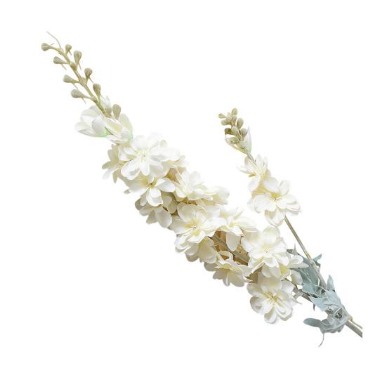 Fiore Artificiale per Vaso Resistente ai Raggi UV Fiore di Giacinto Finta Seta Stelo Lungo 34" Fiore Finto per Matrimonio Casa Ufficio Arrangement Floreale Primavera Estate