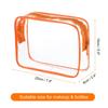 Transparente Wasserdichte PVC Kosmetiktasche - Tragbare Reise-Kulturbeutel-Aufbewahrung mit großem Fassungsvermögen und individueller Logo-Option