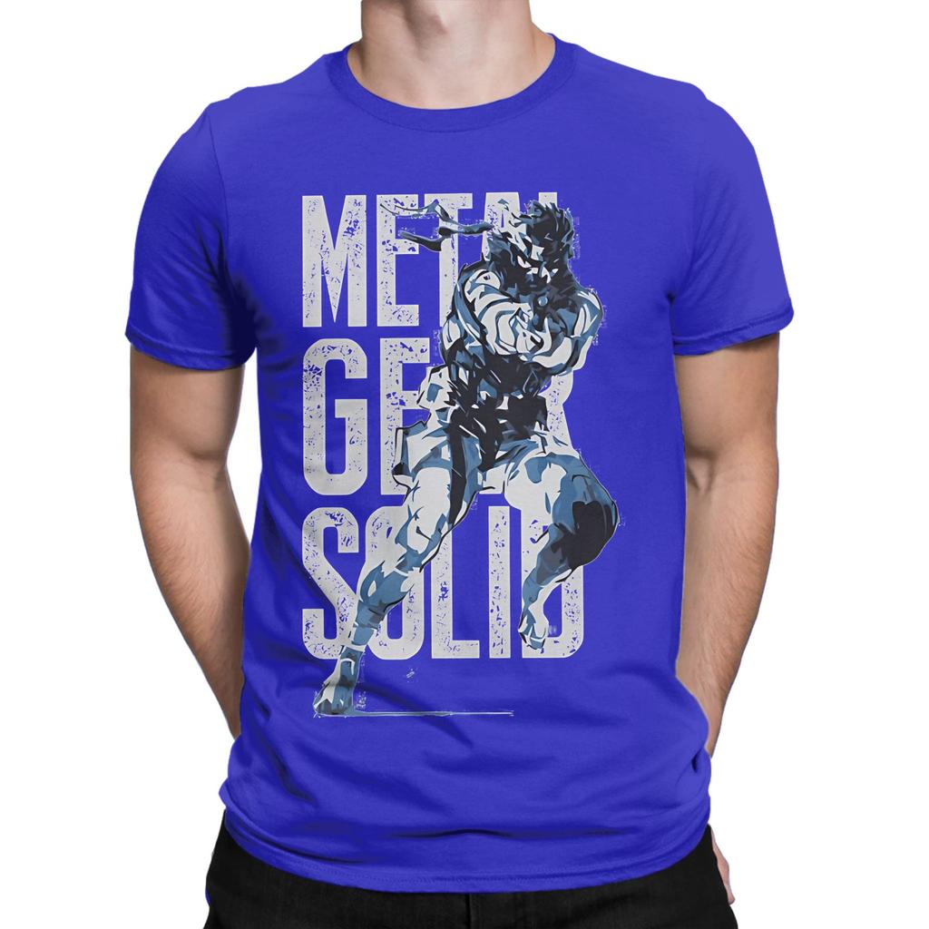 METAL GEAR Funny Graphic 100 Cotton TShirt Metal Gear Solid Tees Tops For Unisex