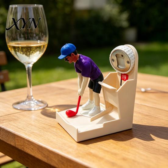 Golfschwung Bier Kumpel Flaschenöffner Kumpel, Golfer Öffner, Thematisches Geselliges Trinkspiel Spaß für Partys Männerhöhle Hausbar Freunde