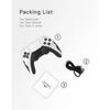 Wireless Controller BT Gamepad Double Vibration No Latency with Touchpad Microphone Earphone Port for PS4 PS3 PC
