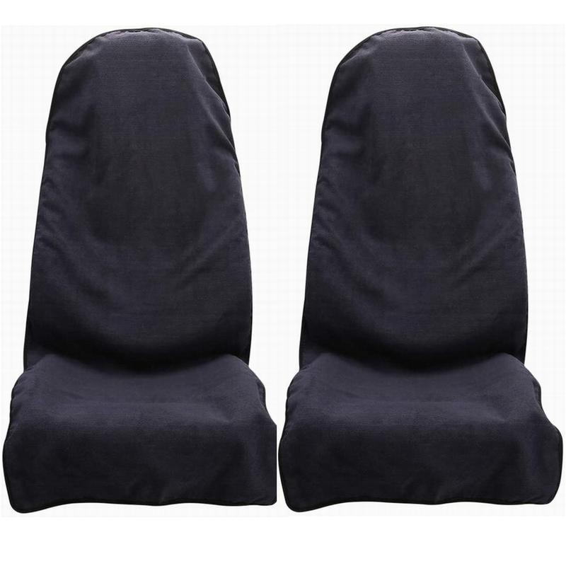 Front Car Seat Cover Waterproof Non-slip Sweat Towel Seat Cover for Truck SUV