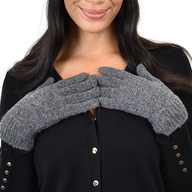 REACH STAR Adult Winter Warm Lined Knit Gloves
