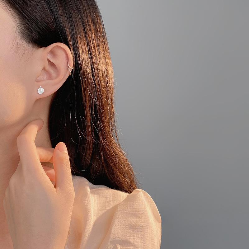 Forest-style Leaf Earrings for Women with Fresh Pastoral Style Design Summer Earrings