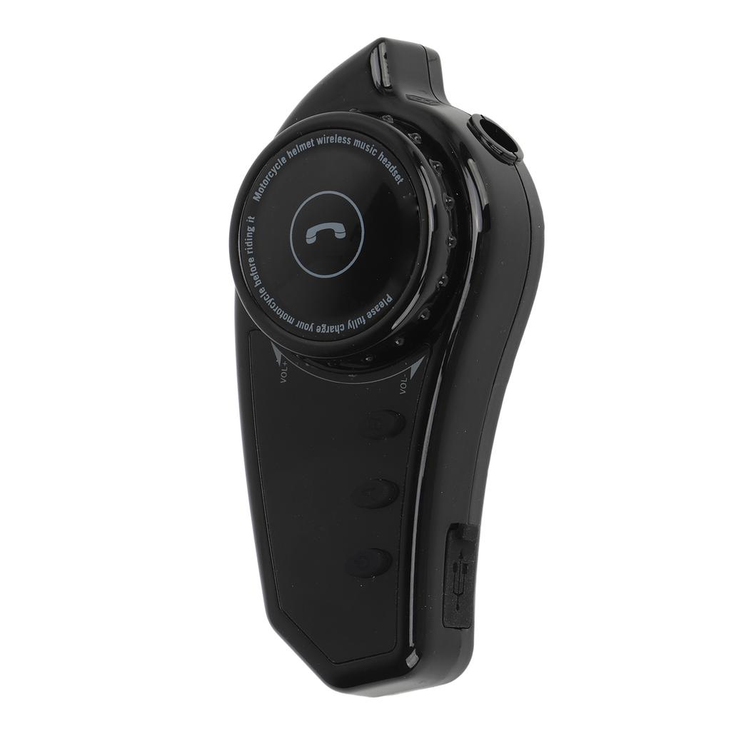 Helmet Earpiece Kit Bluetooth Earphone Music Headset for Outdoor Electric Bike Motorcycle Built In Battery