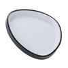 Ceiling Light Modern Dimmable Minimalist 3 Color Temperature Oval Triangle LED Flush Mount Ceiling Light with Remote