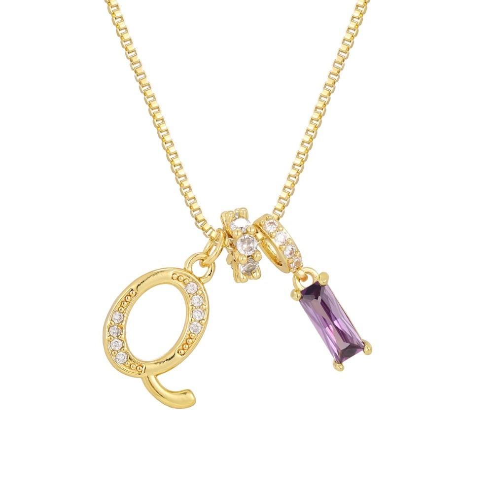 Hypoallergenic Letter Jewelry Adjustable Fashion Pendants Necklace Pendant  for Women Jewelry