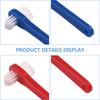 2 Pcs False Toothbrush Bulk Teeth Care Accessory Denture Dental Pp Toothbrushes for Braces Clean Tool