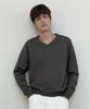 WEDNESDAY OASIS Washable Soft V-Neck Knit_Khaki Brown(Wcb6Kn104)