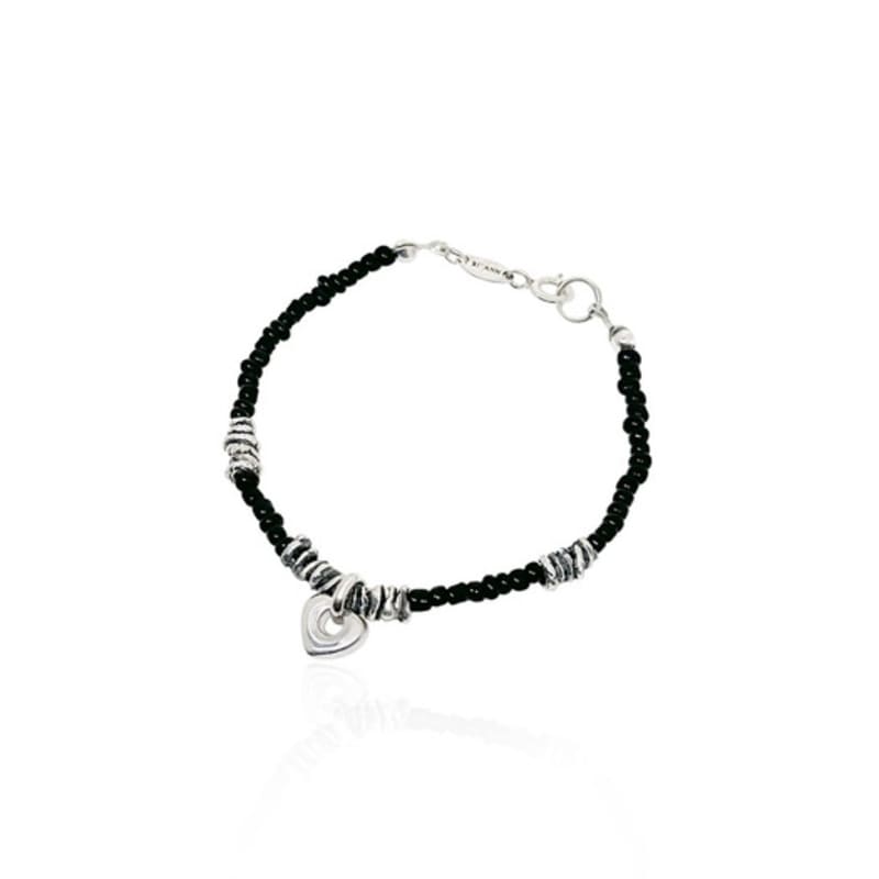 XI`ANN Tangled Heart Beads B Tangle Heart Bracelet