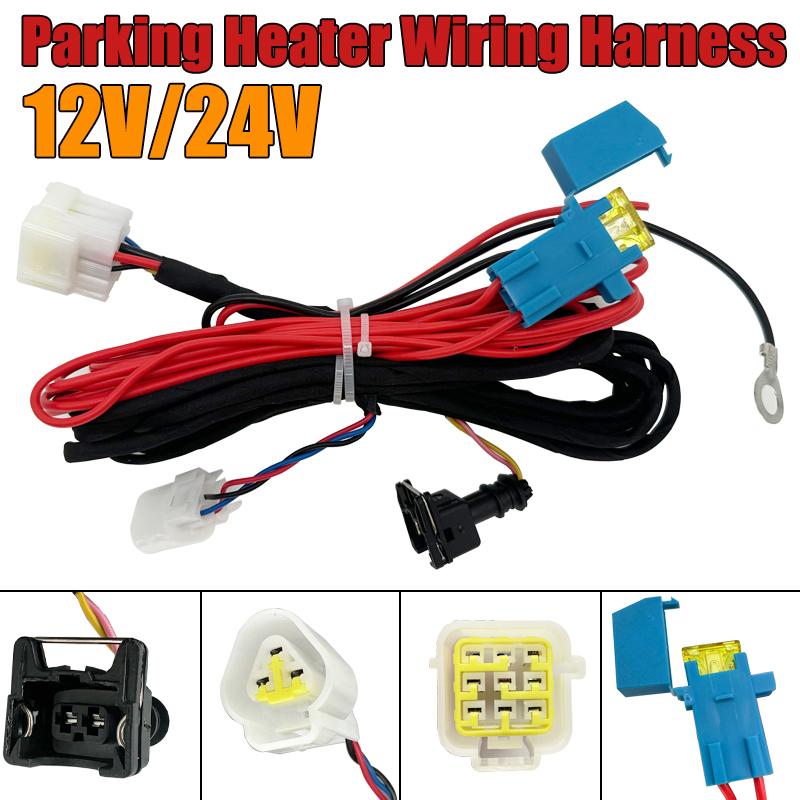 Car Truck Air Diesel Heater Main Wiring Harness Cable Adapter For Webasto Eberspacher Air Diesel Parking Heater 7 Lines 9 Hole