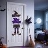 Runtowo  1pc Happy Halloween Paper Door Hanging , Halloween Witch Decoration Pendant , Halloween Party Decorations