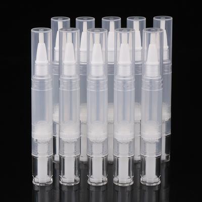 5/10pcs 5mL Refillable Nail Oil Pen with Brush Tip Empty Applicator for Cuticle Oil, Eyelash Growth Serum, and Nail Treatments