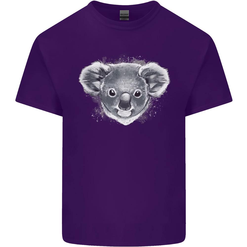 Koala Bear Head Unisexs Cotton TShirt Tee Top