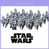 Star Wars Legion Comandante Soldado 21 peças Blocos de Construção de Plástico ABS