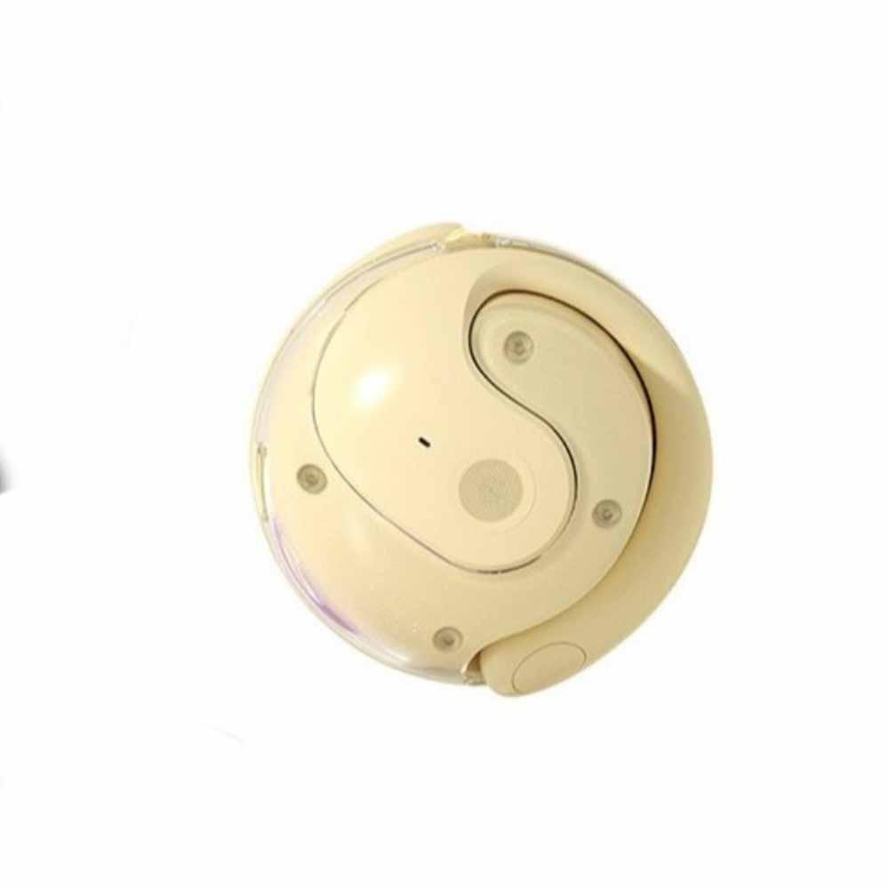 Waterproof Ear Hanging Headphone HIFI Stereo Wireless Bluetooth Earphone  Business Travel Learning