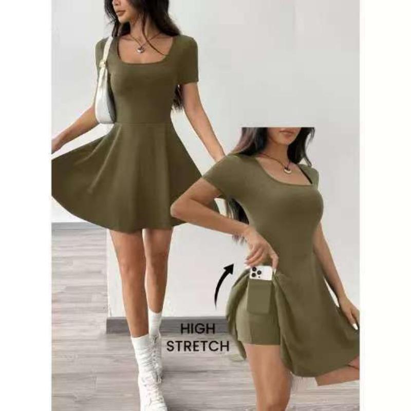 Summer New Style Sexy Waist Slimming Dress Women's Fashion and Elegant