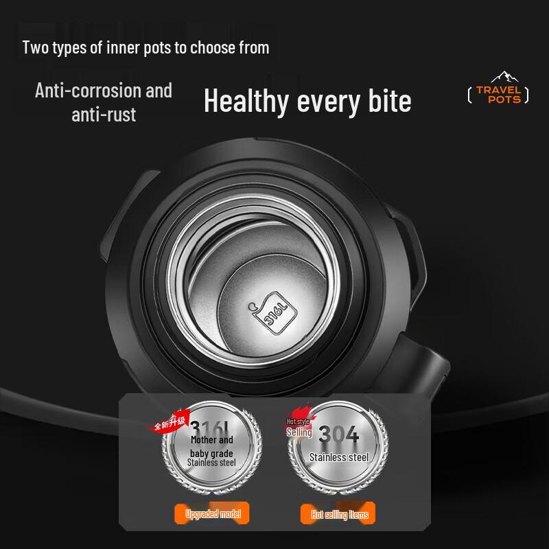 Supor 2L Stainless Steel Insulated Travel Thermos