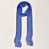 Fringe Tassel Fabric Scarf Long Flowy Solid Color Waist Sash Cape Belt Oriental Fashion Elegant Vacation Accessory