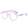 Children's Fashion Ultralight TR90 Two-Color Blue Light Blocking Prescription Eyeglass Frames