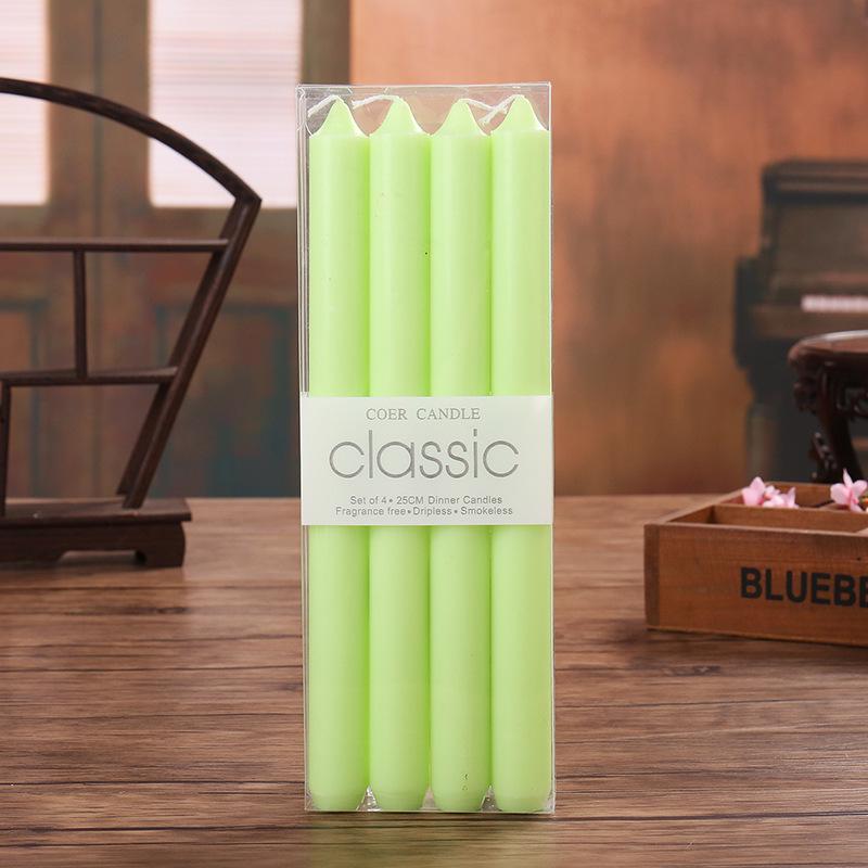 Long Smokeless Odorless Candles for Weddings, Birthdays, Emergencies & Decor