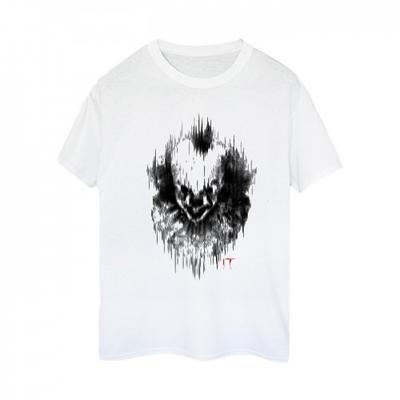 Damen Pennywise Blur Baumwolle Boyfriend T-Shirt