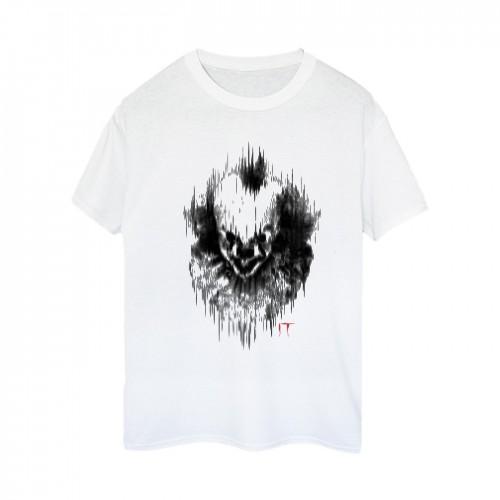 It Womens/Ladies Pennywise Blur Cotton Boyfriend T-Shirt