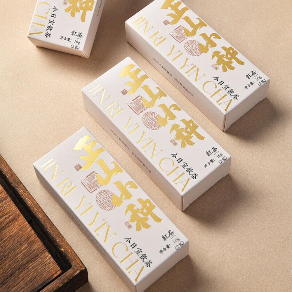 Jin Jun Mei Black Tea Bagged Zhengshan Xiaozhong Tea Gift Box for Personal Use