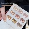 Golden Crow 2024 Autumn/Winter Cat Eye Nail Gel: Silk Mirror Finish