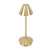 Cordless Table Lamp Modern   Iron Art 3 Color Stepless Dimming Portable LED Desk Lamp with Touch Control