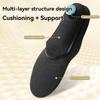 Arch Support Insoles for Men and Women - PU Orthopedic Cushioned Insoles, Flat Feet Correction Inserts for Casual & Dress Shoes