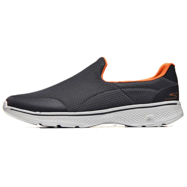 Skechers Go Walk 4 Удобные Легкие Прочные Низкие Ходячие Кроссовки Мужские Кроссовки Серый 54152-CCOR 42.5