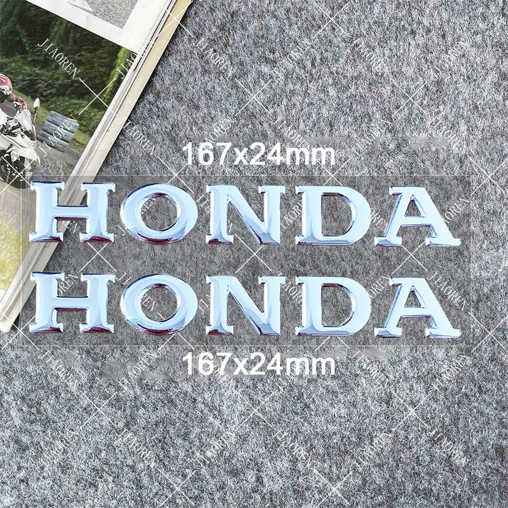 AAADK1 3D Car Motorcycle Honda Stickers Decals Tank Helmet Cbr Cb Pcx Wing Logo Red White Black