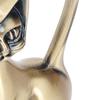 Zinc Alloy Cat Ring Holder Solid Brass Cat Statue Jewelry Towers Ring Organizer  Shelf Decor