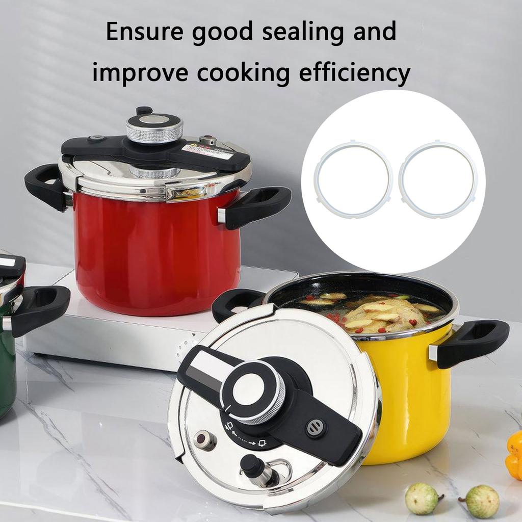 Dichtungsring für Schnellkochtopf, Silikon-Ersatz-Kocher-Dichtungszubehör für 5L/6L Schnellkochtopf