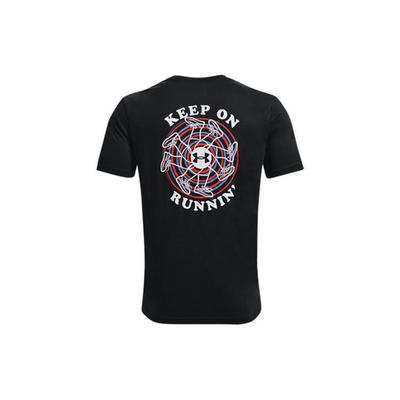 Casual Breathable Running T-Shirt Men Tops Black 1369405-001