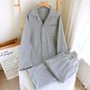 D Velvet Pajamas Women's Thickened Autumn and Winter Couple Suit New Warm and Fattened Plaid Men's Loungewear