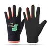 Winddichte Handschuhe Winter Warme Handschuhe Wasserabweisende Cartoon-Druck Kinder Fahrradhandschuhe Outdoor Thermische Fäustlinge mit für Winter