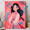 Disney Pearl Painting Mulan Art Kit Adult Beginner Home Wall Decor Special Shape